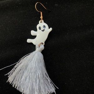 Ghost dangle earrings